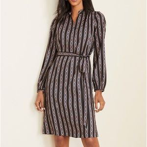 🌟HP🌟NWOT Ann Taylor Chain Link Shirt Dress Sz 0P